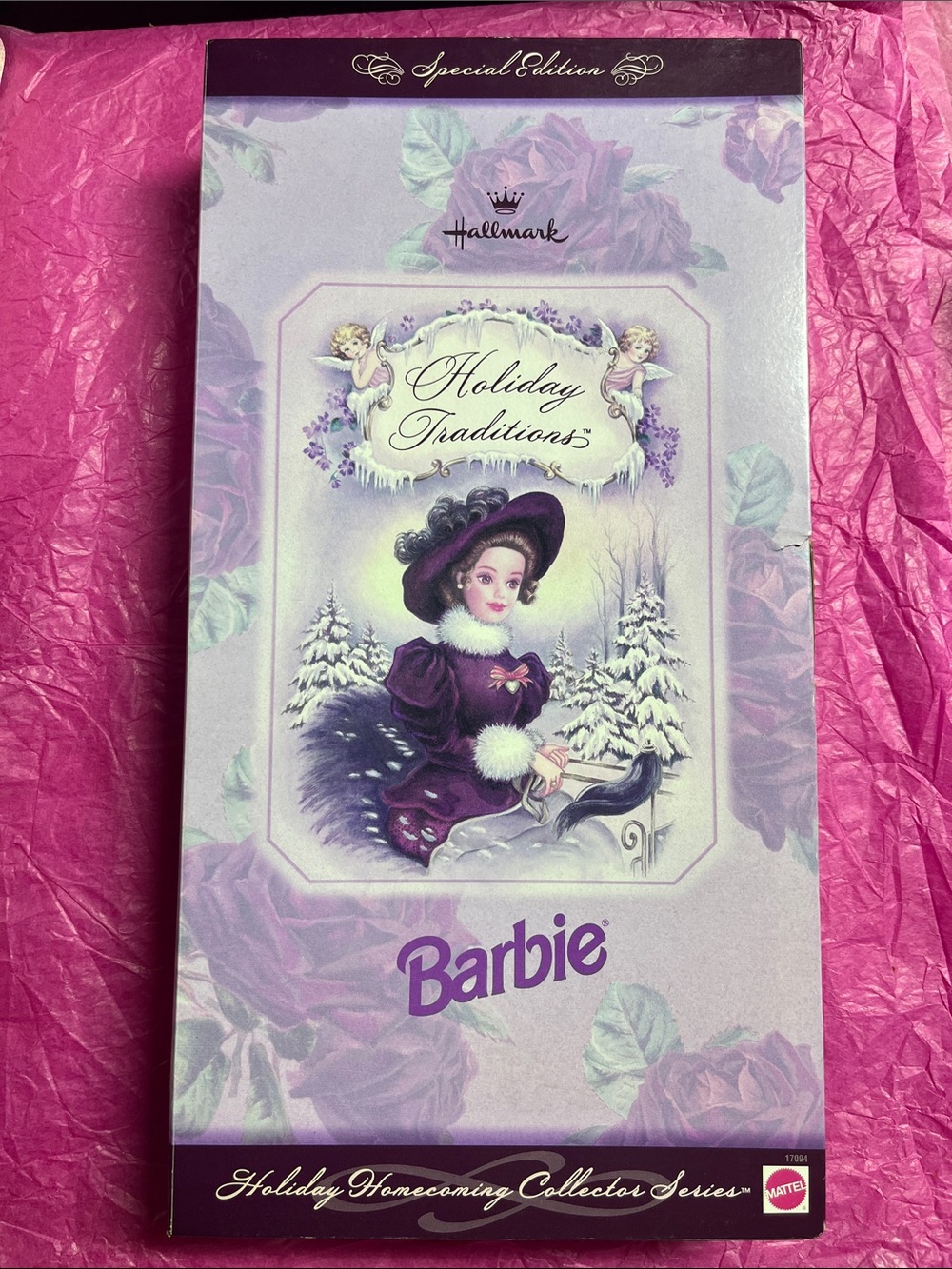 1996 Hallmark Barbie Special Edition Holiday Traditions Collector Series NRFB